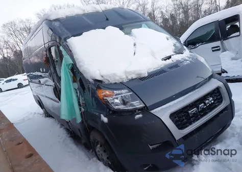 2020 Ram Promaster 3500 Cargo Van High Roof 159 Wb Ext z USA, uszkodzony, nr VIN 3C6URVJGXLE139796